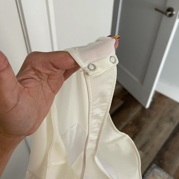 Danielle Bernstein Puff Sleeve Bodysuit, Plus Size - Picture 7 of 8